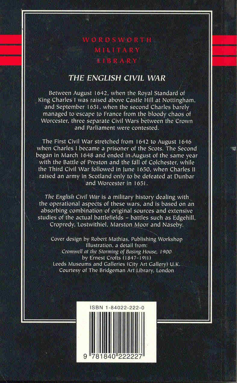YOUNG, PETER - HOLMES, RICHARD - The English Civil War