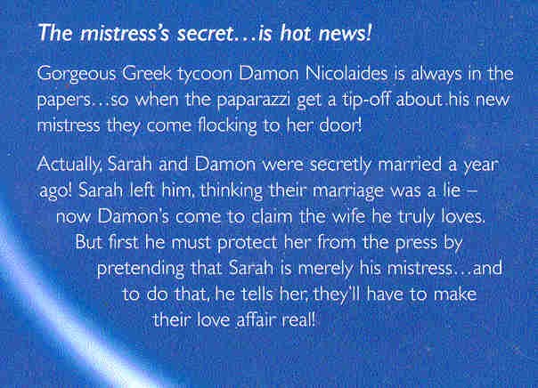 Walker, Kate - The Married Mistress