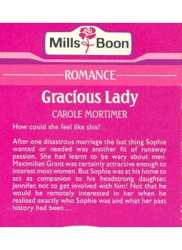 Mortimer, Carole - Gracious Lady Mortimer, Carole - Gracious Lady, null 0 antikvár könyv