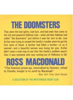 Ross MacDONALD - The Doomsters Ross MacDONALD - The Doomsters, null 1990 antikvár könyv