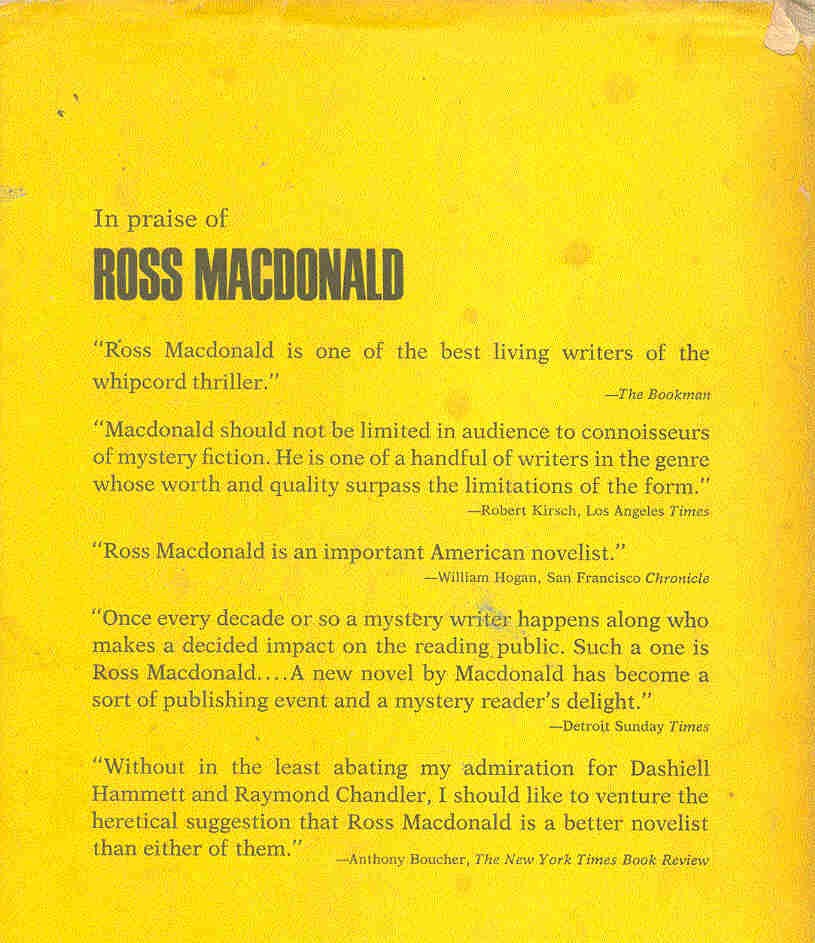 Ross MacDONALD - The Goodbye Look