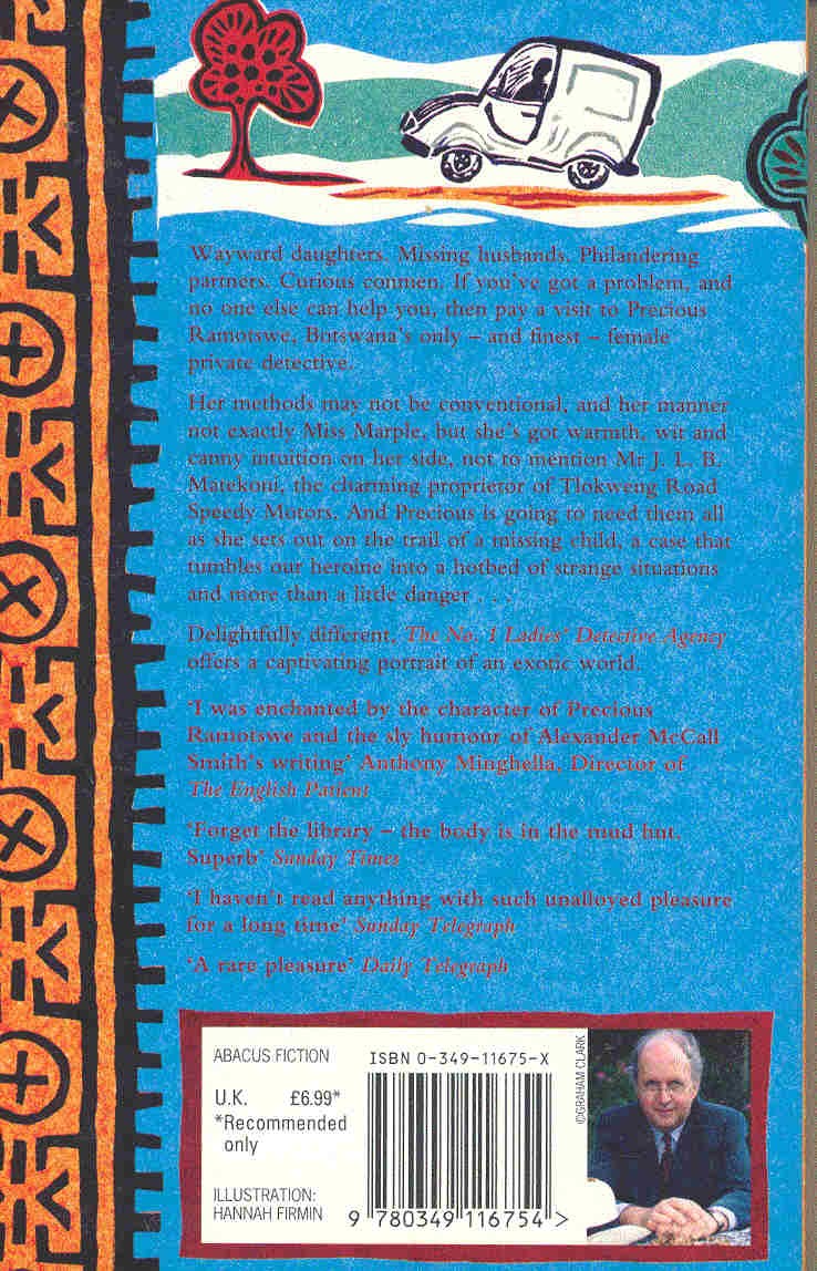McCall Smith, Alexander - The No. 1 Ladies' Detective Agency