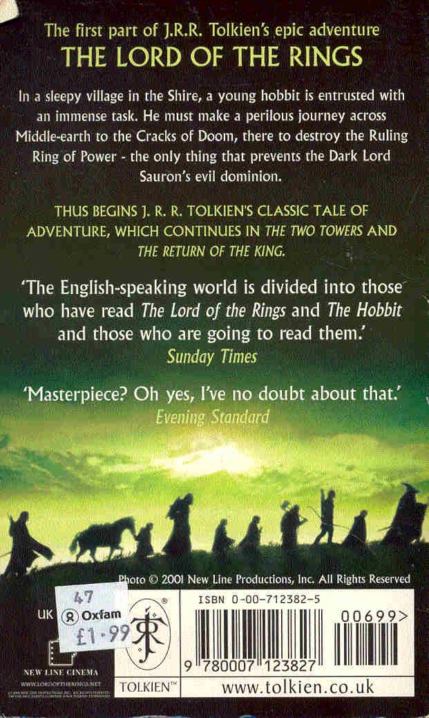 J. R. R. Tolkien - The Lord of the Rings - The Fellowship of the Ring