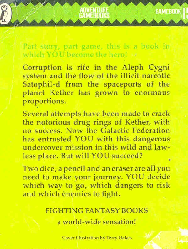 JACKSON, STEVE - LIVINGSTONE, IAN - The Rings of Kether