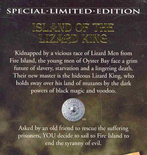Livingstone, Ian - Island of the Lizard King