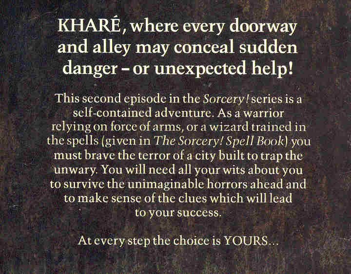 Jackson, Steve - Sorcery!#2 - Kharé - Cityport of Traps
