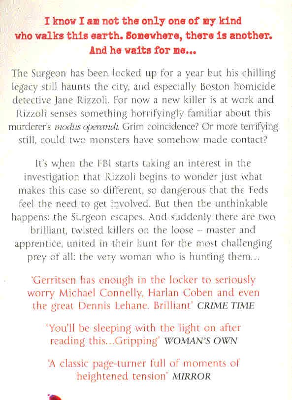 Tess Gerritsen - The Apprentice