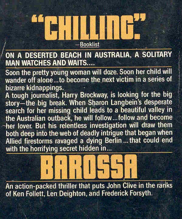 Clive, John - Barossa