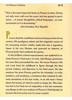 Berger, John - The Success and Failure of Picasso Berger, John - The Success and Failure of Picasso, null 1989 antikvár könyv