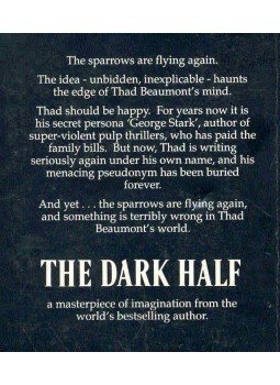 Stephen King - The Dark Half Stephen King - The Dark Half, null 1990 antikvár könyv