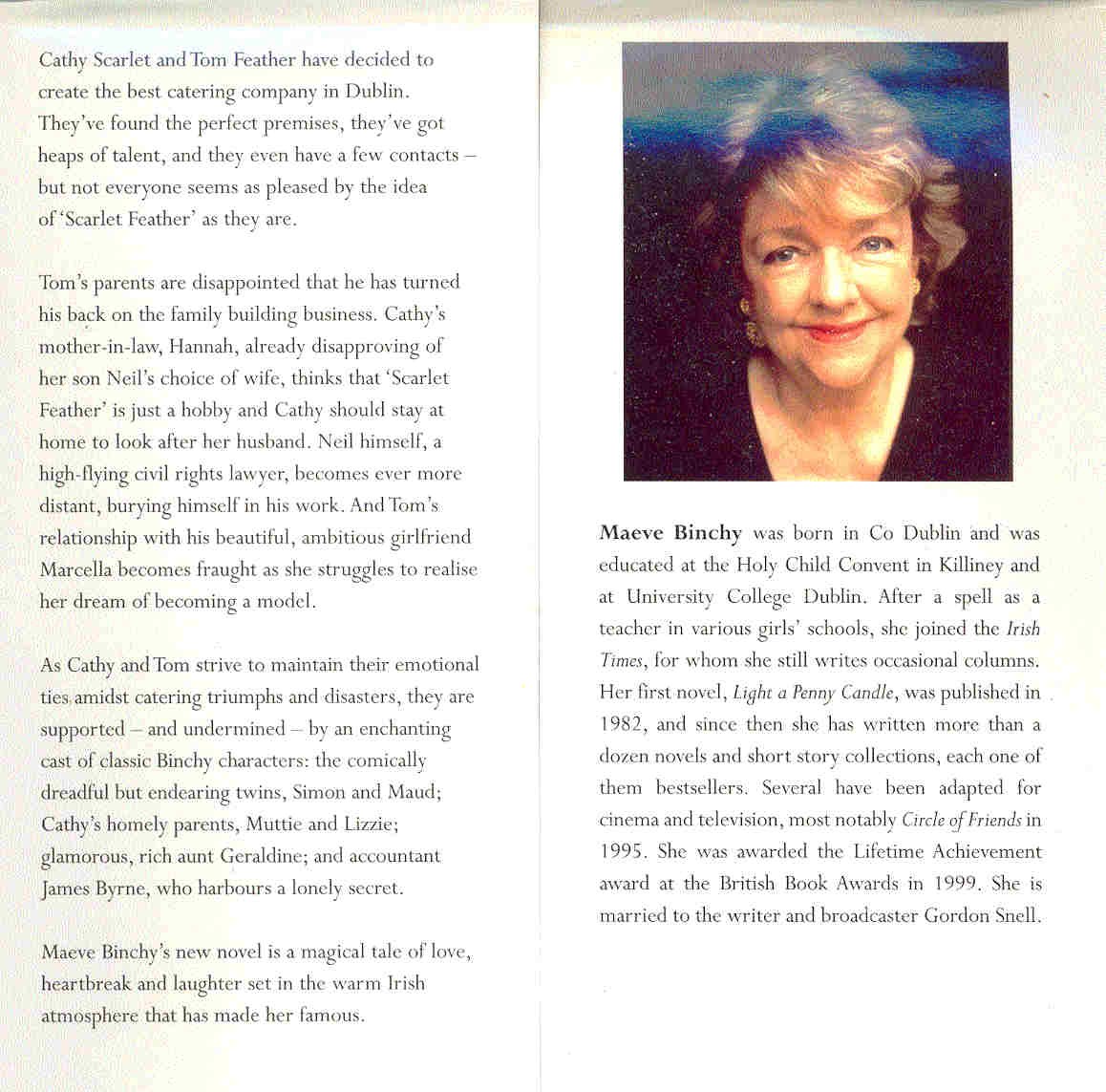 Maeve Binchy - Scarlet Feather