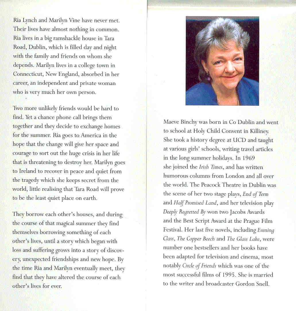 Maeve Binchy - Tara Road