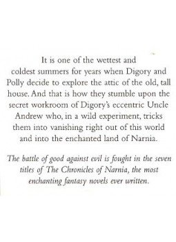 C.S. Lewis - The Chronicles of Narnia: The Magician's Nephew, null 1994 antikvár könyv