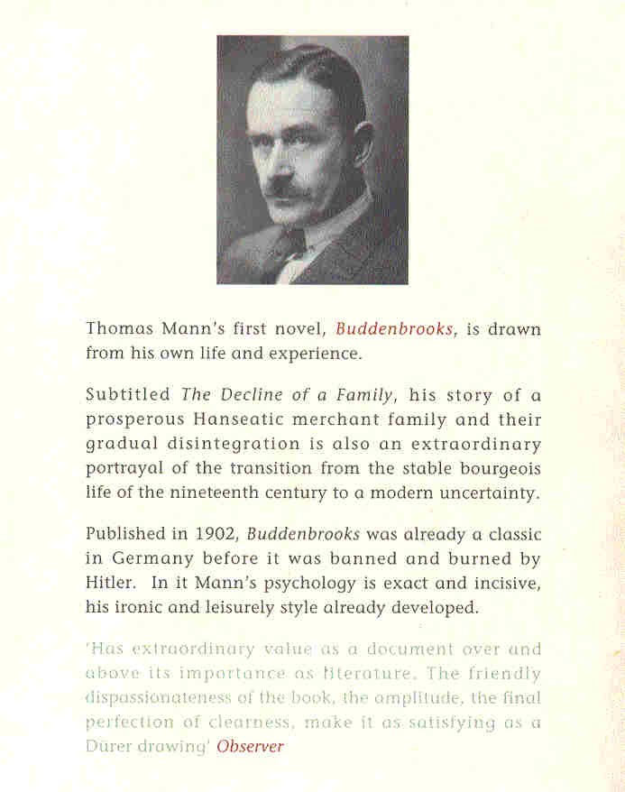 Thomas Mann - Buddenbrooks