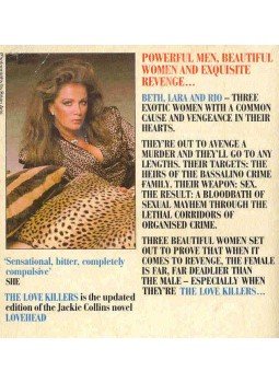 Jackie Collins - The Love Killers Jackie Collins - The Love Killers, null 1989 antikvár könyv