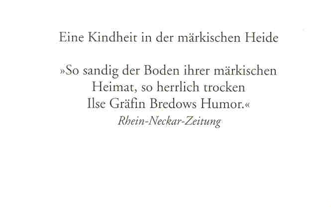 BREDOW, ILSE GRÄFIN VON - Kartoffeln mit Stippe