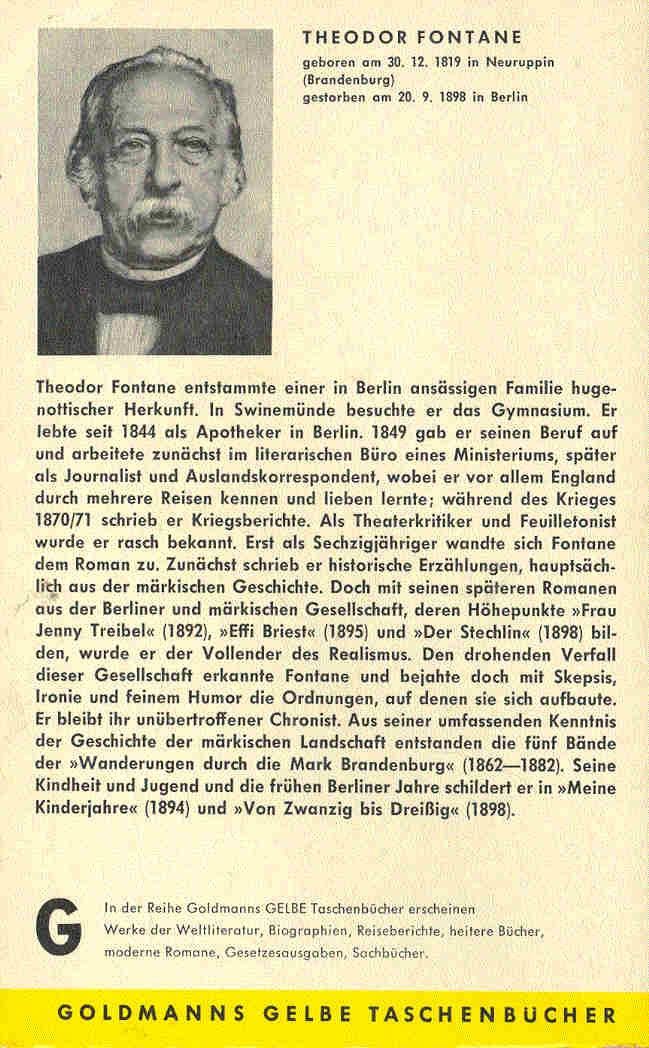 Fontane, Theodor - Irrungen, Wirrungen