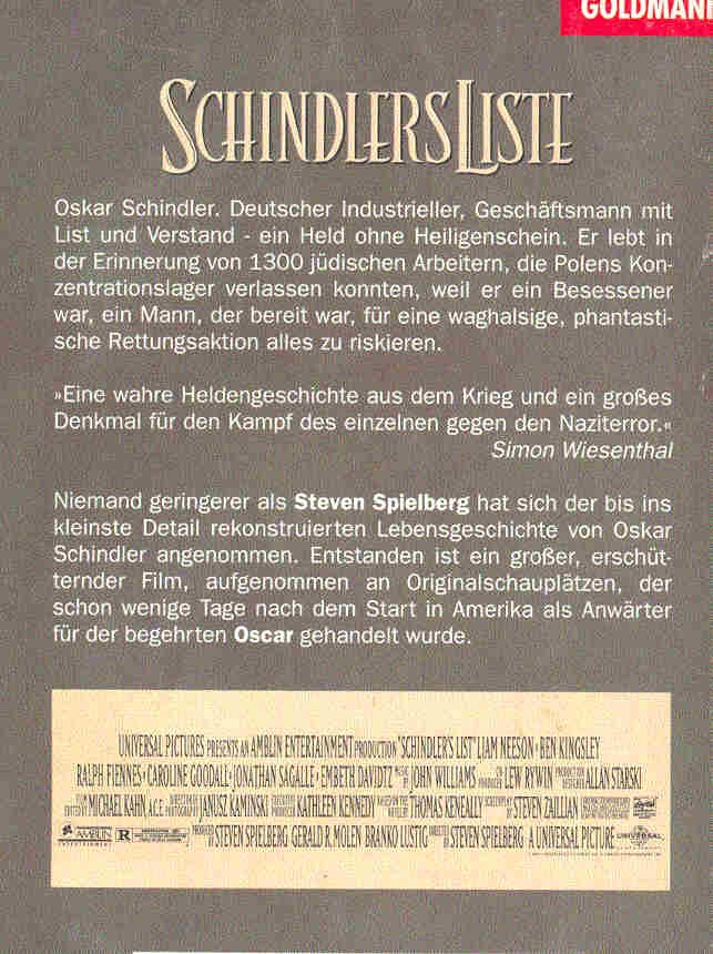 Thomas Keneally - Schindlers Liste