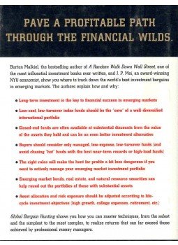 MALKIEL, BURTON - MEI, J. P. - Global Bargain Hunting - The Investor's Guide to Profits in Emerging Markets, null 1998 antikvár könyv