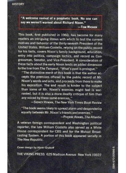 COSTELLO, WILLIAM - The Facts About Nixon - The Unauthorized Biography of Richard M. Nixon: The Formative Years: 1913-1959, null 1960 antikvár könyv
