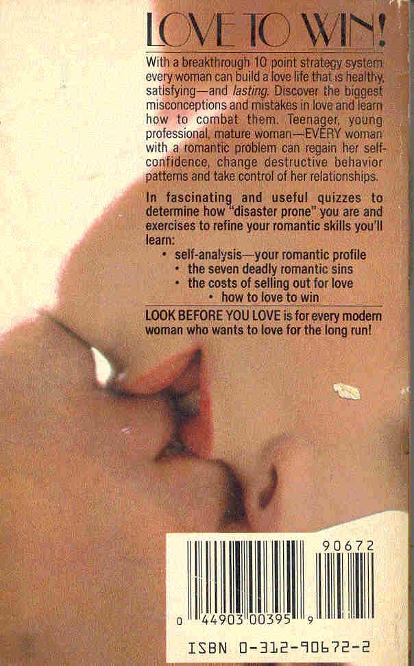 SANDS, MELISSA - Look Before You Love