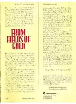 Ripley, Alexandra - From Fields of Gold Ripley, Alexandra - From Fields of Gold, null 1995 antikvár könyv