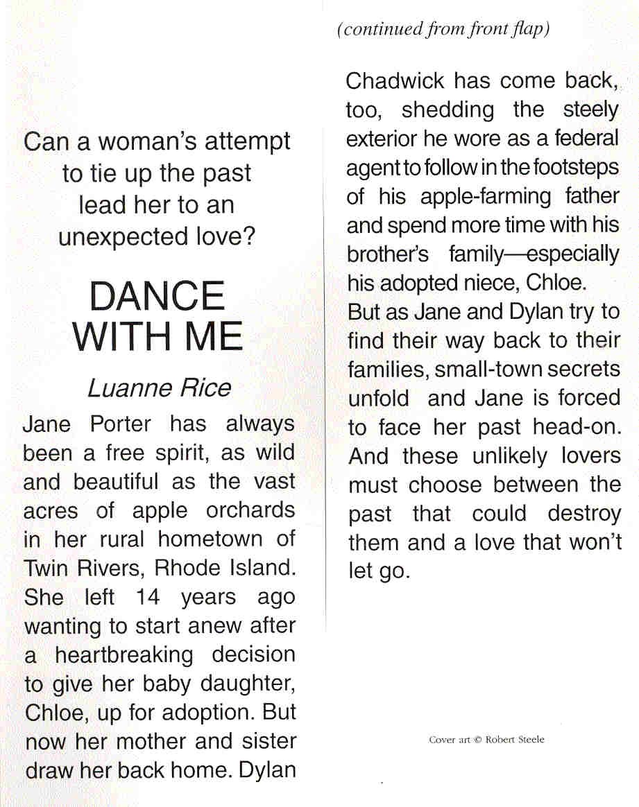 Rice, Luanne - Dance with Me