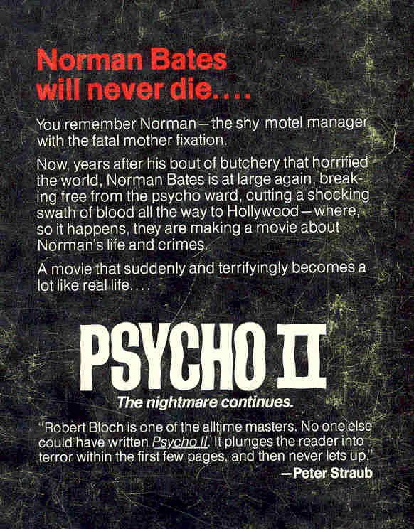 Bloch, Robert - Psycho II.