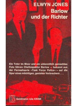 JONES, ELWYN - Barlow und der Richter JONES, ELWYN - Barlow und der Richter, null 1974 antikvár könyv