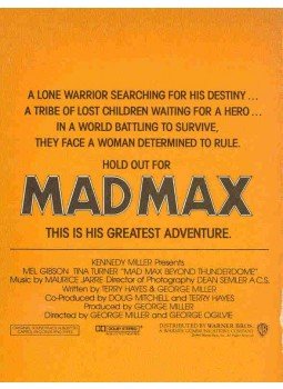 Joan D. Vinge - Mad Max - Beyond Thunderdome Joan D. Vinge - Mad Max - Beyond Thunderdome, null 1985 antikvár könyv