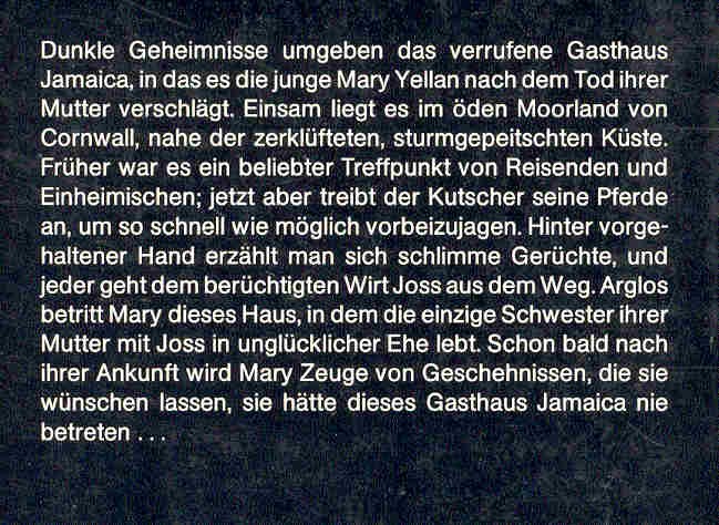 Daphne du Maurier - Gasthaus Jamaica