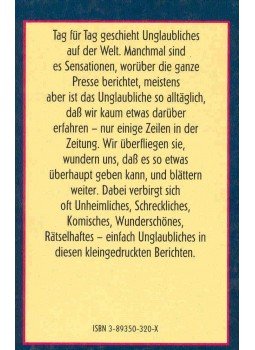 BELLEMARE, PIERRE - Unglaubliche Geschichten - Ein Alptraum für fünf Dollar und andere wahre Begebenheiten, null 0 antikvár könyv