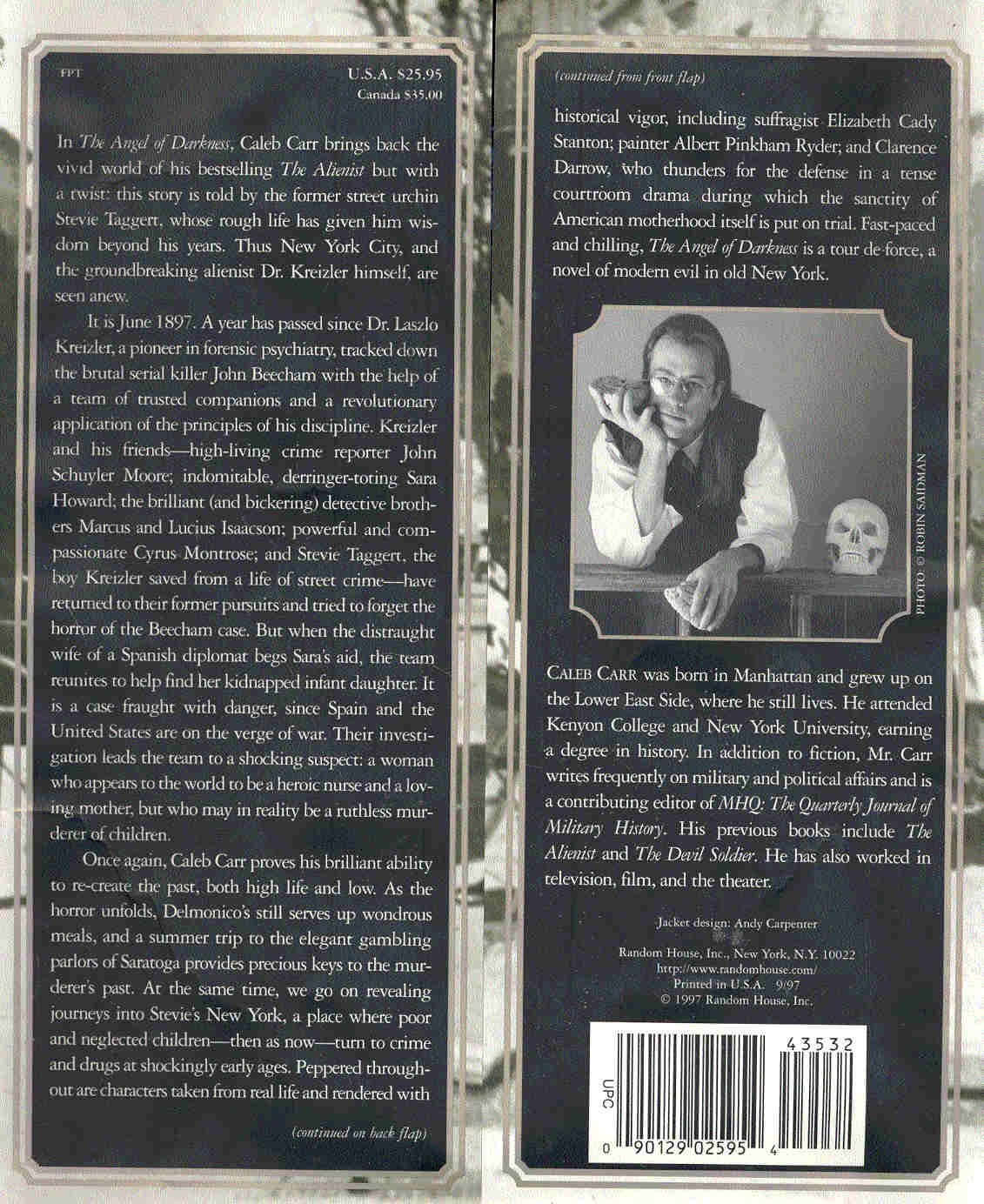 Caleb Carr - The Angel of Darkness