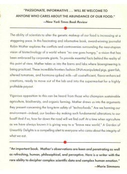 MATHER, ROBIN - A Garden of Unearthly Delights - Bioengineering and the Future of Food, null 1995 antikvár könyv