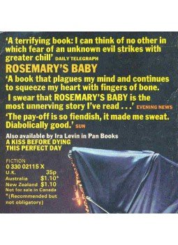 Ira Levin - Rosemary's Baby Ira Levin - Rosemary's Baby, null 1967 antikvár könyv