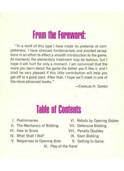 GOREN, CHARLES H. - Contract Bridge for Beginners GOREN, CHARLES H. - Contract Bridge for Beginners, null 0 antikvár könyv