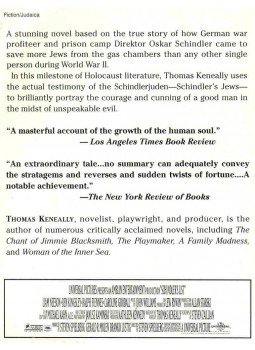 Thomas Keneally - Schindler's List Thomas Keneally - Schindler's List, 0 antikvár könyv