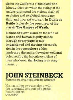 John Steinbeck - In Dubious Battle John Steinbeck - In Dubious Battle, null 1978 antikvár könyv