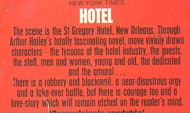 Hailey, Arthur - Hotel