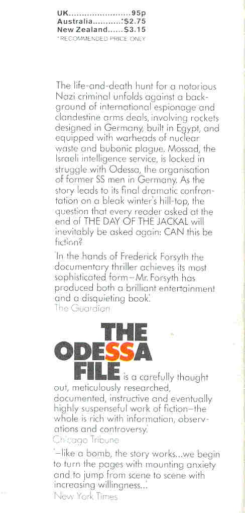 Frederick Forsyth - The Odessa File