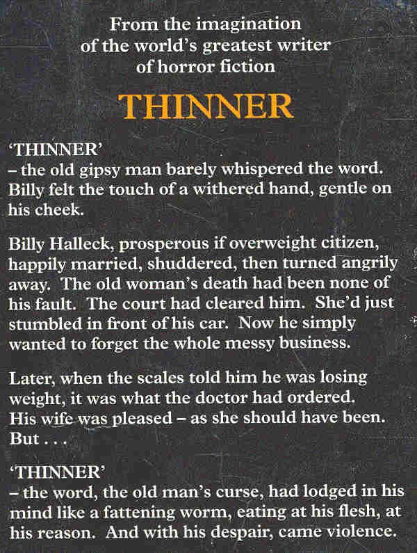 Stephen King,Bachman, Richard - Thinner