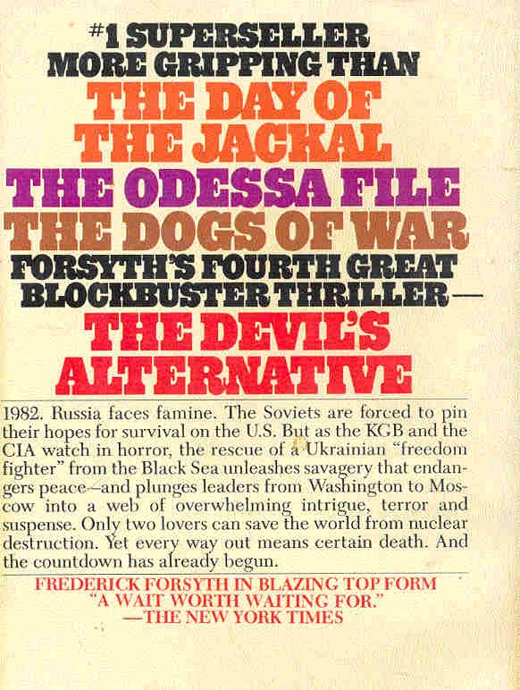 Frederick Forsyth - The Devil's Alternative
