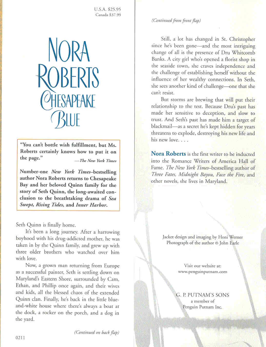 Nora Roberts - Chesapeake Blue