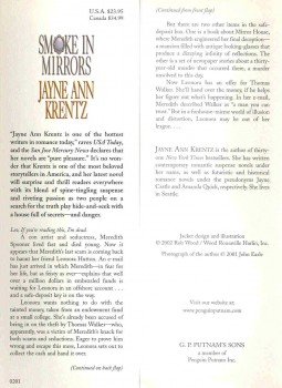 Jayne Ann Krentz - Smoke in Mirrors Jayne Ann Krentz - Smoke in Mirrors, null 2002 antikvár könyv
