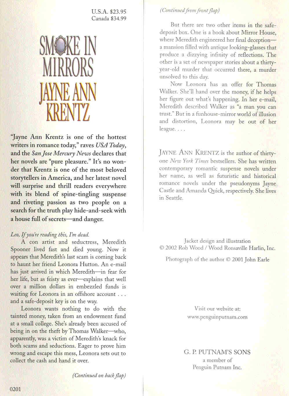 Jayne Ann Krentz - Smoke in Mirrors