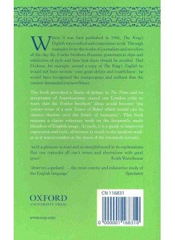 FOWLER, H. W. - FOWLER, F. G. - The King's English, null 2003 antikvár könyv