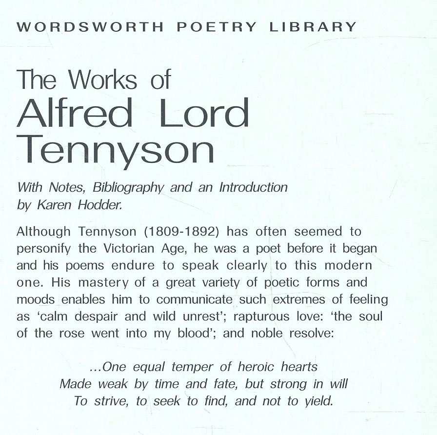 Tennyson, Alfred - The Works of Alfred Lord Tennyson