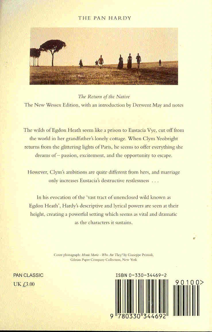 Thomas Hardy - The Return of the Native