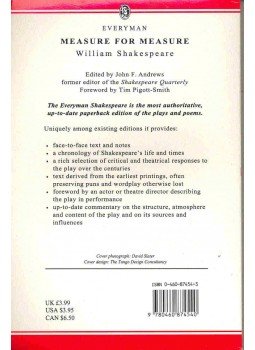 William Shakespeare - Measure for Measure William Shakespeare - Measure for Measure, 1994 antikvár könyv