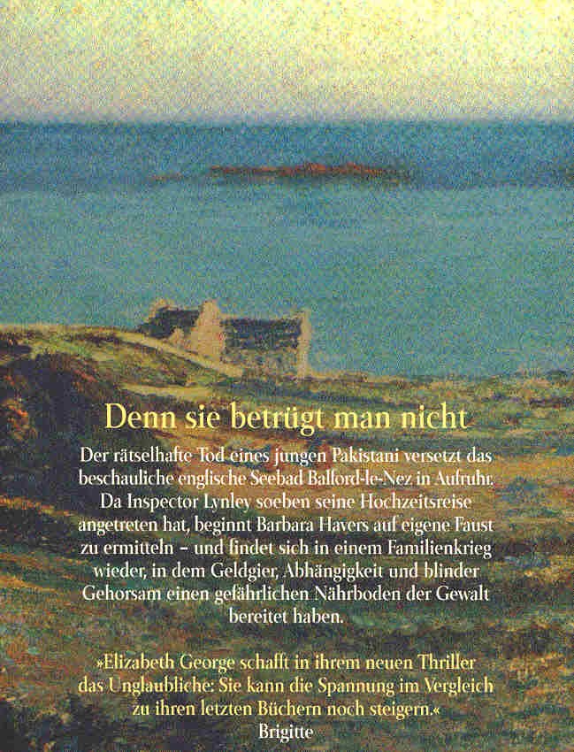 Elizabeth George - Denn sie betrügt man nicht (Eredeti cím: Deception on His Mind)